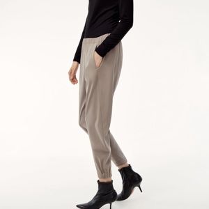 Aritzia Babaton Dexter Pant in Taupe Size L